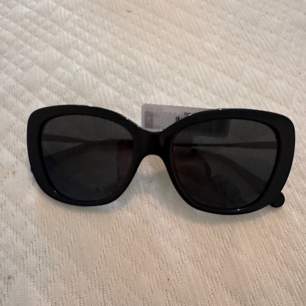New Coach Black Oversized Sunglasses